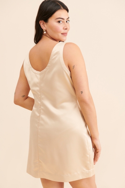 butterfly satin dress Contrast Lace Butterfly Sleeve Satin Bridesmaid Dress
