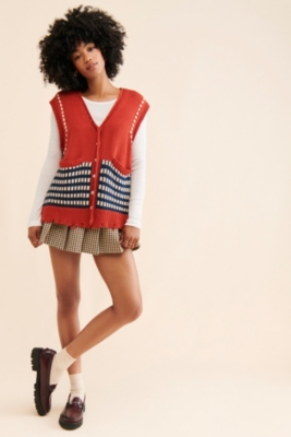 【KOOLOSET】As Checker Knit Vest il_fullxfull.4723619012_87rn.jpg