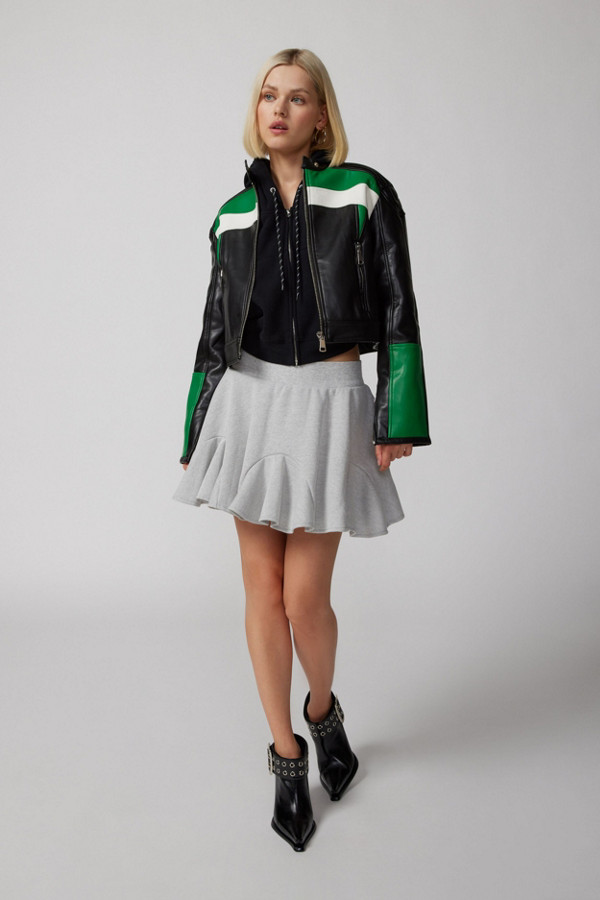 Nueve Vegan Leather Biker Jacket | Nuuly Nueve Vegan Leather Biker Jacket | Nuuly