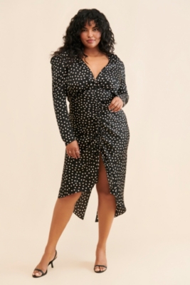 ワンピース Y's 24AW CUPRO DOTS NOSLEEVE DRESS 1 Cecily Polka Dot Slip Dress Y's 24AW CUPRO DOTS NOSLEEVE DRESS 1