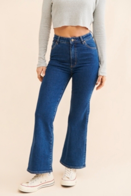 新品　ROLLA'S EASTCOAST FLARE ANKLE PEGGY Buy Eastcoast Flare - Black Online | Rollas Jeans