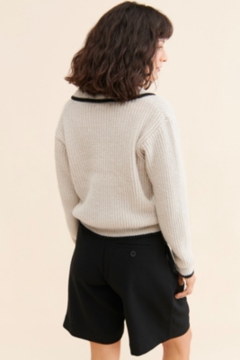Francesca Collared Cardigan