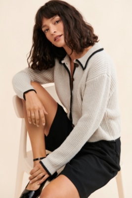 Francesca Collared Cardigan