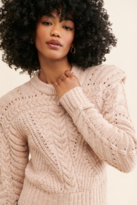 Tabitha Shoulder Pad Sweater Nuuly