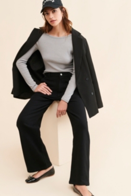 Hepburn Wide Leg Knit Pants | Nuuly