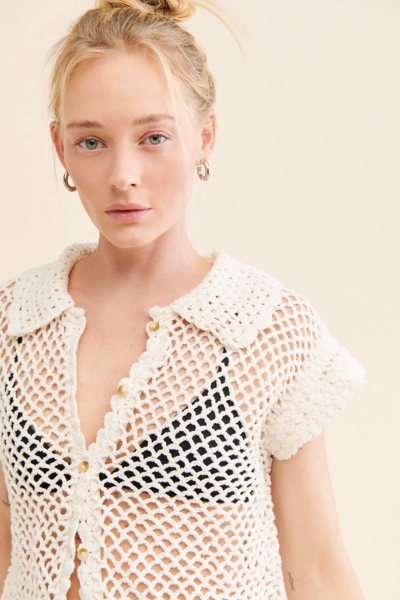 Lily Crochet Top | Nuuly