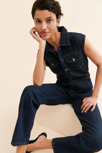 Brooks Denim Jumpsuit | Nuuly