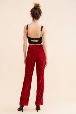 LIDNM / Llife ONLINE STORE / RAYON VELVET M-52 PANTS