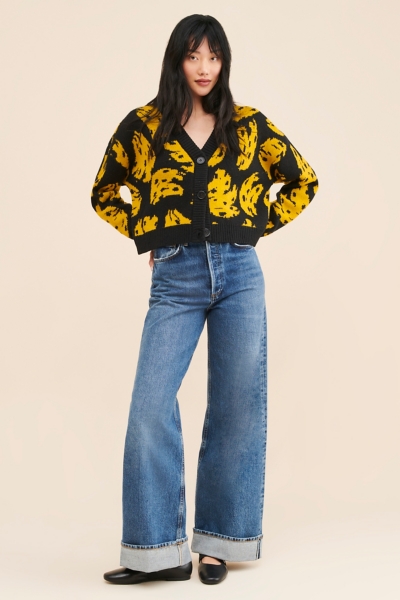 Bossa Banana Knit Cardigan | Nuuly