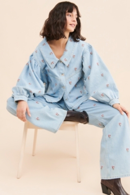 【即決済限定】rosyluce EMBROIDERY DENIM SET 即決済限定】rosyluce EMBROIDERY DENIM SET - メルカリ