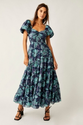 Free People Sundrenched Maxi sale Dress