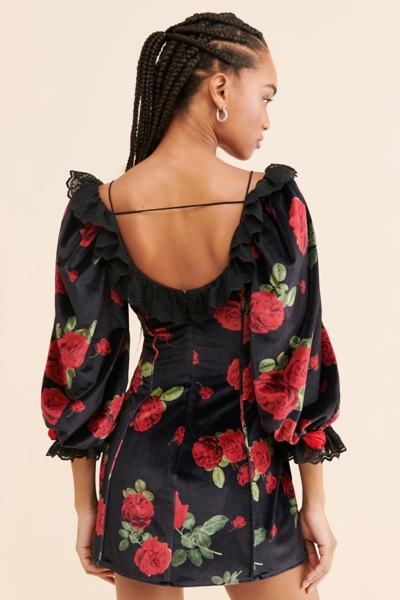 knee length dresses for ladies Yara Short Dress – Retrofete main image 0