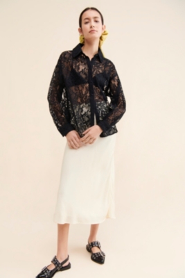 Gina Lace Shirt | Nuuly