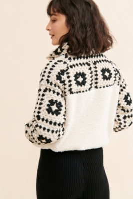 Carried Away Crochet Jacket Nuuly