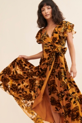 Zola Velvet Maxi Dress | Nuuly