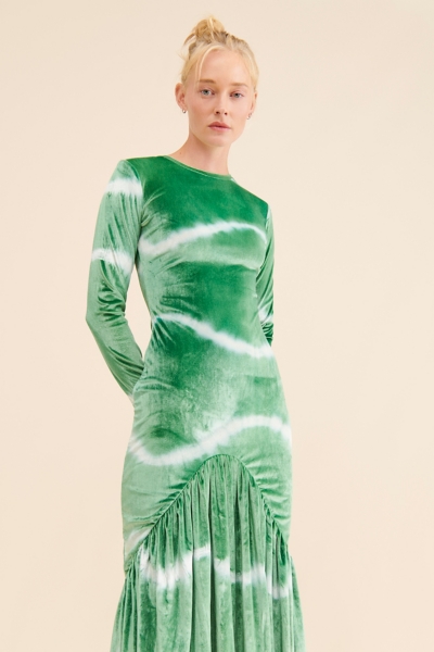 Icey Aurora Gathered Dress | Nuuly