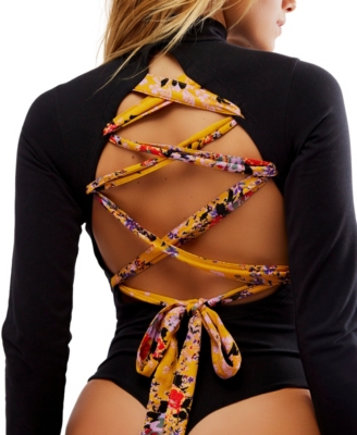 Straps In The Back Bodysuit Nuuly