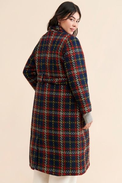 Holiday Plaid Coat | Nuuly