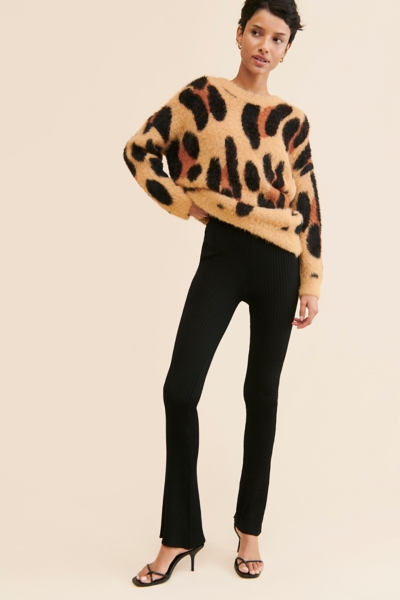 Alfie Knit Rib Flare Pants | Nuuly