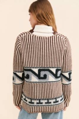 Tate Printed Zip-Up Cardigan | Nuuly