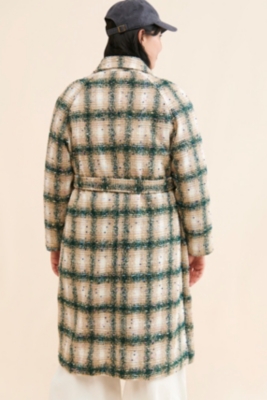 Plaid Tweed Coat | Nuuly