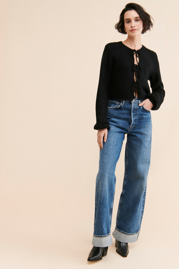 Fuzzy Cutout Cardigan | Nuuly Fuzzy Cutout Cardigan | Nuuly