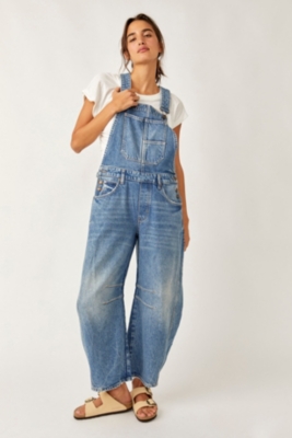 Lucky You Barrel Overalls | Nuuly