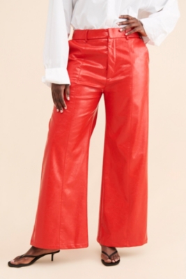 Lyla Vegan Leather Pants | Nuuly