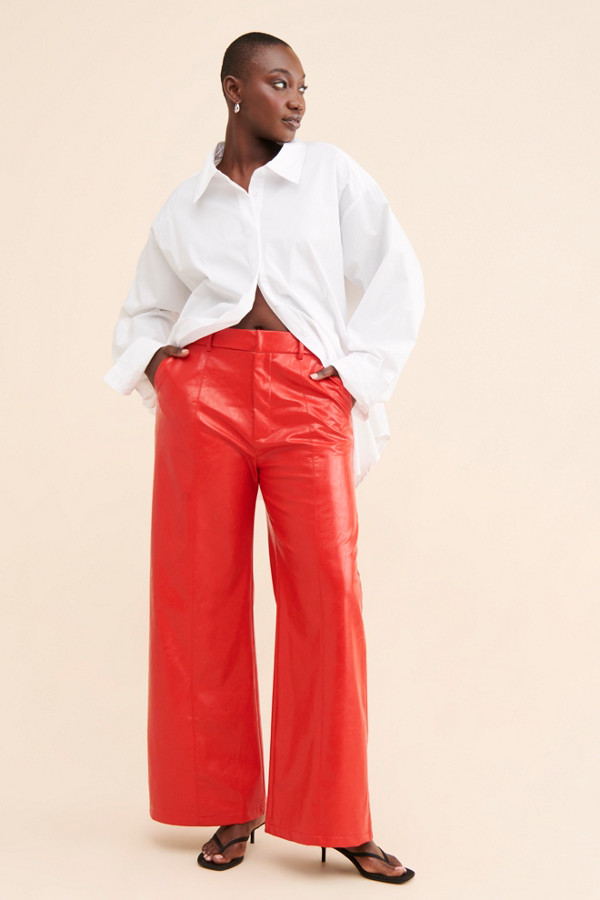 Lyla Vegan Leather Pants | Nuuly Lyla Vegan Leather Pants | Nuuly