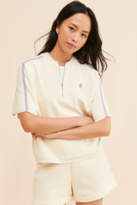 Men's Cycle Quarter Zip Short Sleeve Sweatshirt | Nuuly