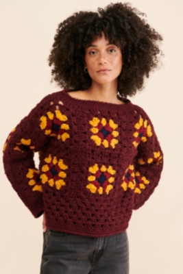Granny Square Pullover | Nuuly