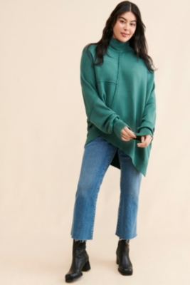 BEAUTY&amp;YOUTH UNITED ARROWS - mm6 NORDIC ASYMMETRY TURTLE NECK KNIT echo-chunky-knit-sweater-multi