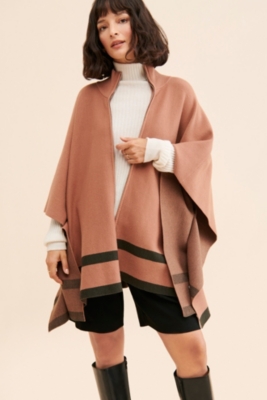 Zip Up Poncho Nuuly