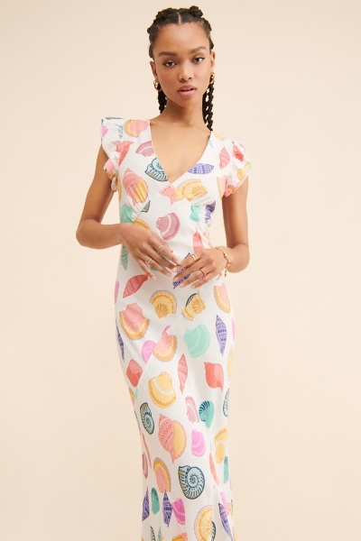chinese dress ladies By Nicola Elodie Maxi Dress in Peppermint Floral  Coco & Lola
