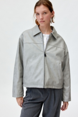 ジャケット・アウター misty vegan leather cargo jacket Pre Order Oversized Vegan Leather Jacket – Marble Hive