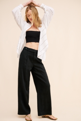 Allison Pleated Trouser Jeans