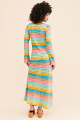 Vacay Crochet Maxi Coverup