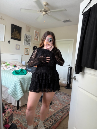 Tabby Lace Mini Dress | Nuuly