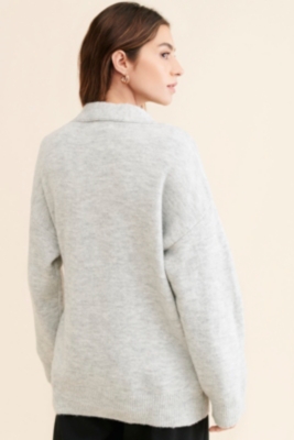 Oversized Wrap Knit Top | Nuuly