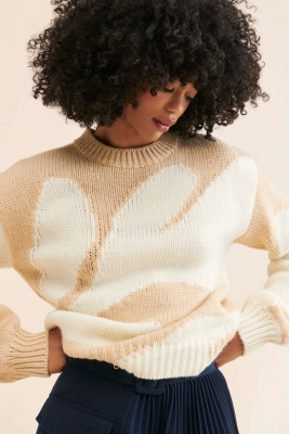 Weekday mae hotsell jacquard sweater