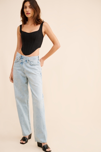 Linen Corset Bustier | Nuuly