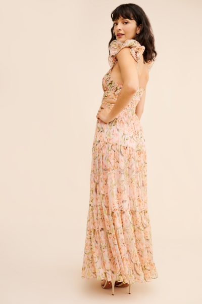 fitted lace wedding dress The Fritillaria Dress | ASTR The Label