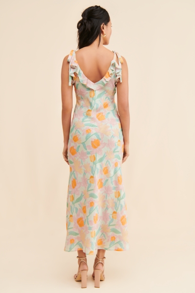 sorbae ruffle maxi dress Sorbae Ruffle Maxi Dress