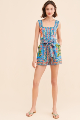 Stitched Garden Romper | Nuuly