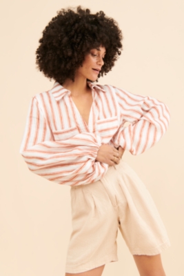 The Ellie Linen Shirt | Nuuly