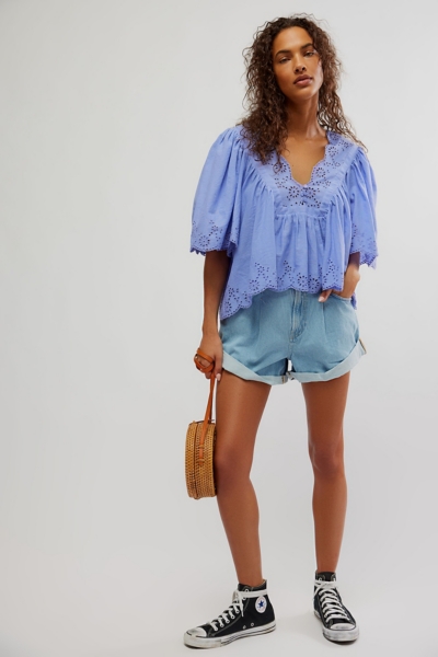 Costa Eyelet Top | Nuuly