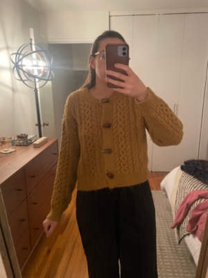 新品　toggle button knit cardigan Toggle Button Cardigan I Feltman Brothers