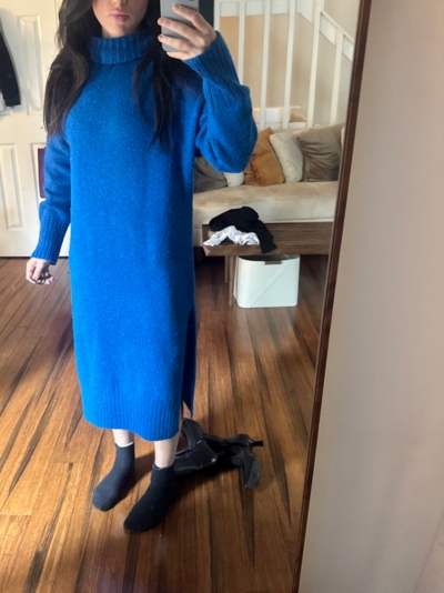 Karigan Sweater Midi Dress: Turtleneck Edition | Nuuly
