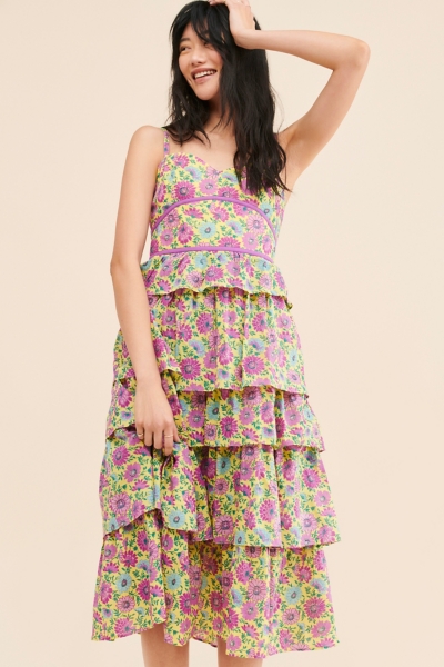 how do banjanan dresses fit Quant Dress Ottoman Tile