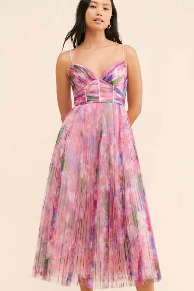 strapless open back dress Lacey Light Pink Hannah Dress – Nelly Madison